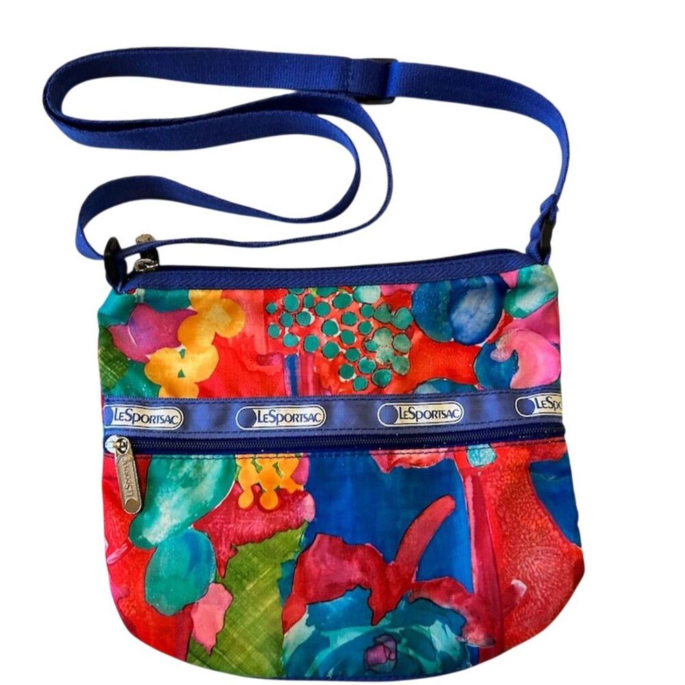 LeSportsac x Mika Ninagawa Floral Crossbody Bag Multicolor Women's Circle Bottom